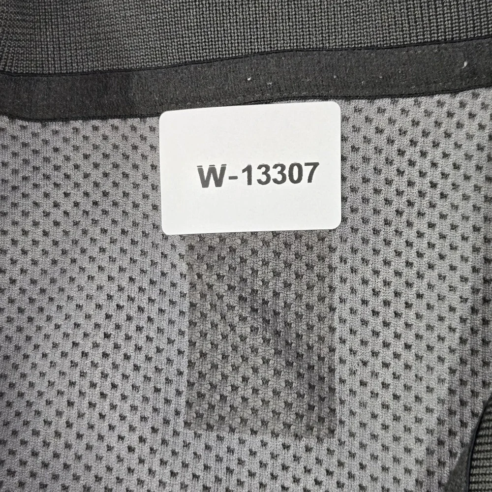 The North Face Men Polo XL Gray Activewear Logo Horizon Flash Dry Stretch